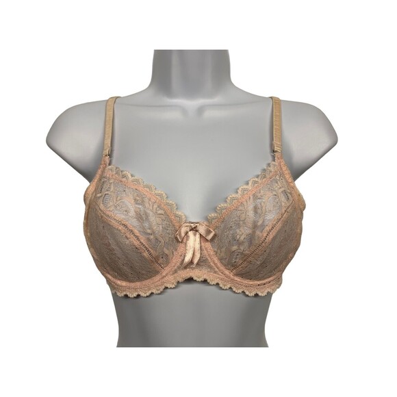 Pleasure State Other - NWOT Pleasure State Women's size 34C Pink Lace Underwire Bra